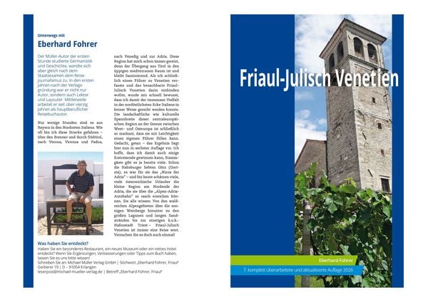 Produktbild: MICHAEL M&Uuml;LLER Reisef&uuml;hrer Friaul-Julisch Venetien