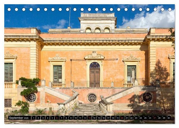 Produktbild: Gallipoli und Apulien - Faszination S&uuml;ditalien (Tischkalender 2026 DIN A5 quer), CALVENDO Monatskalender