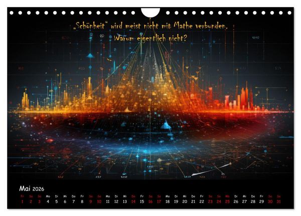 Produktbild: Mathe ist eigentlich doch ganz cool! (Wandkalender 2026 DIN A4 quer), CALVENDO Monatskalender