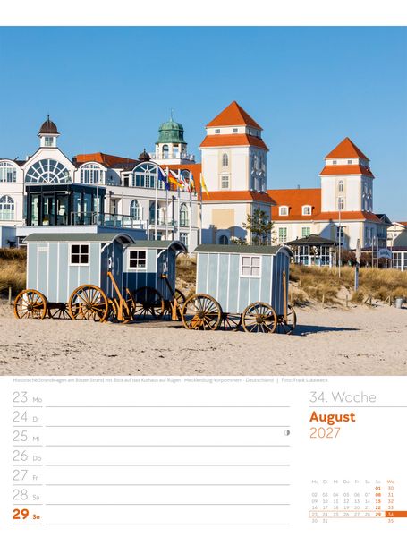 Produktbild: Am Meer Wochenplaner Kalender 2027