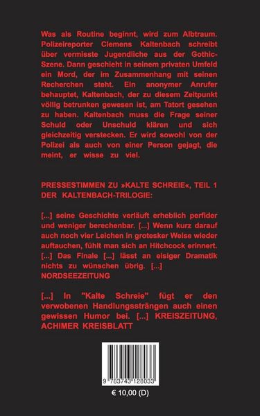 Produktbild: Kalte Schreie