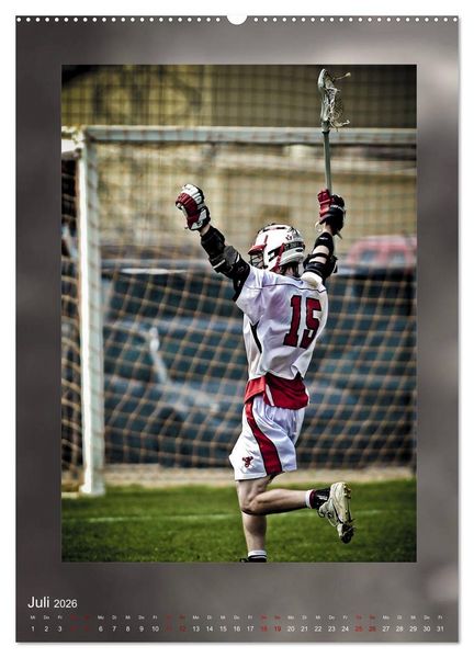 Produktbild: Teamsport - LACROSSE (Wandkalender 2026 DIN A2 hoch), CALVENDO Monatskalender