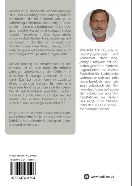 Produktbild: Lehrbuch Biblische Seelsorge