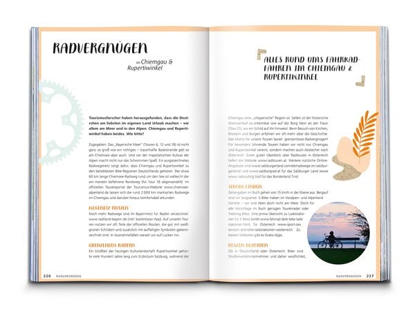 Produktbild: KOMPASS Radvergn&uuml;gen Chiemgau & Rupertiwinkel