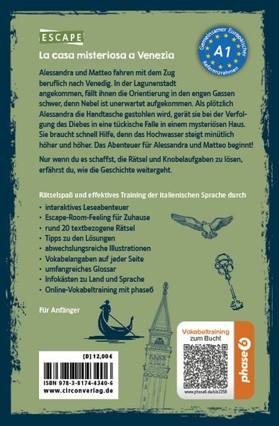 Produktbild: La casa misteriosa a Venezia
