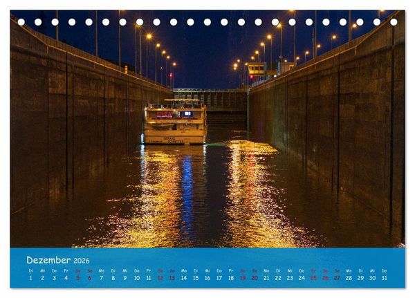 Produktbild: Eine Kreuzfahrt auf dem Rhein (Tischkalender 2026 DIN A5 quer), CALVENDO Monatskalender