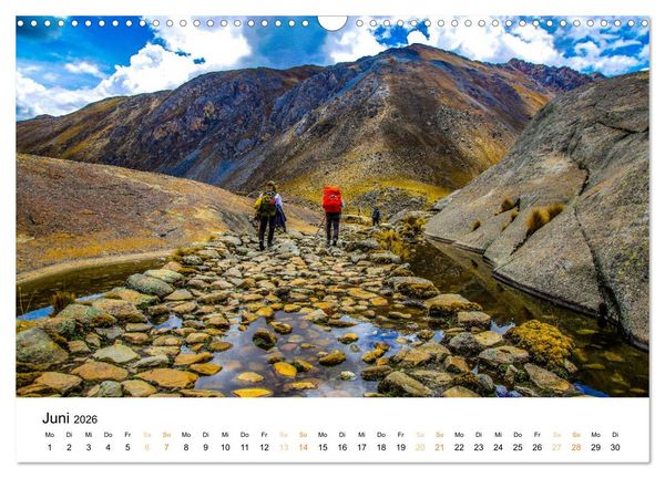 Produktbild: Qhapaq &Ntilde;an - die K&ouml;nigsstrasse der Anden (Wandkalender 2026 DIN A3 quer), CALVENDO Monatskalender