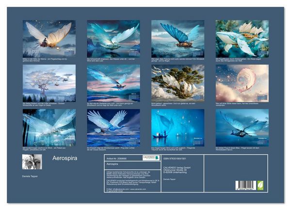 Produktbild: Aerospira (Wandkalender 2026 DIN A2 quer), CALVENDO Monatskalender