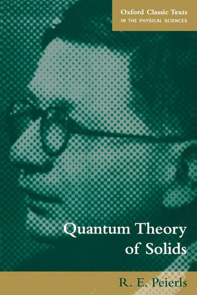 Produktbild: Quantum Theory of Solids