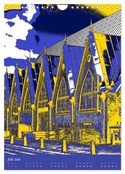 Produktbild: POP-ART meets G&ouml;teborg (Wandkalender 2026 DIN A4 hoch), CALVENDO Monatskalender