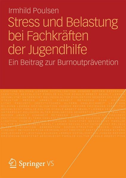 Produktbild: Stress und Belastung bei Fachkr&auml;ften der Jugendhilfe