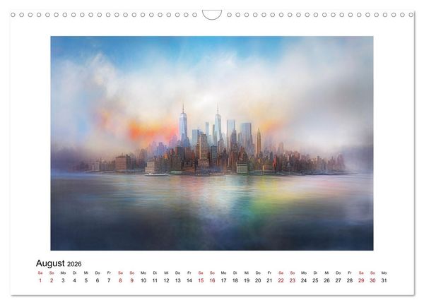 Produktbild: Fantasiest&auml;dte (Wandkalender 2026 DIN A3 quer), CALVENDO Monatskalender