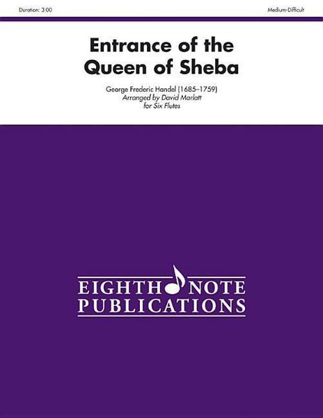 Produktbild: Handel, G: Entrance of the Queen of Sheba