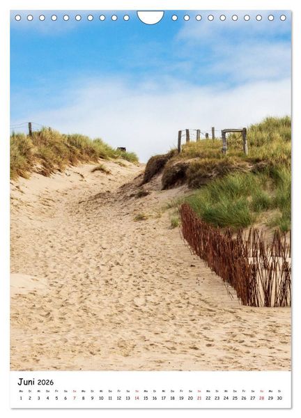 Produktbild: Sehnsucht nach Sylt (Wandkalender 2026 DIN A4 hoch), CALVENDO Monatskalender