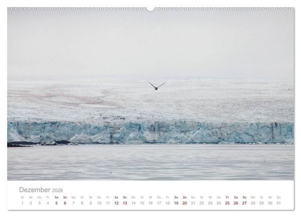 Produktbild: Spitzbergen - Wild.Rau.Ungez&auml;hmt. (Wandkalender 2026 DIN A2 quer), CALVENDO Monatskalender