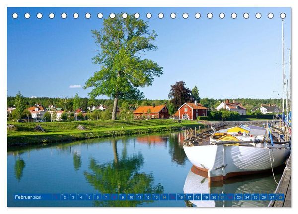 Produktbild: Faszination Skandinavien (Tischkalender 2026 DIN A5 quer), CALVENDO Monatskalender