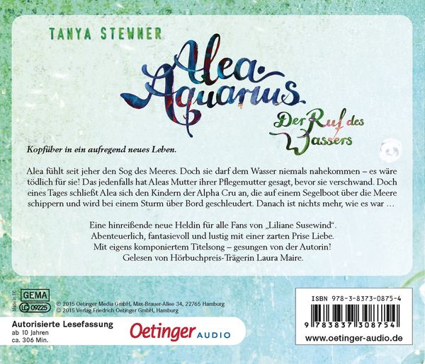 Alea Aquarius 1. Der Ruf des Wassers von Tanya Stewner - Hörbuch | Thalia