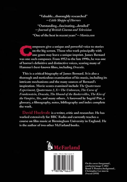 Produktbild: James Bernard, Composer to Count Dracula