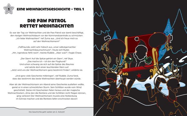 Produktbild: PAW Patrol Adventskalender Kratzbuch
