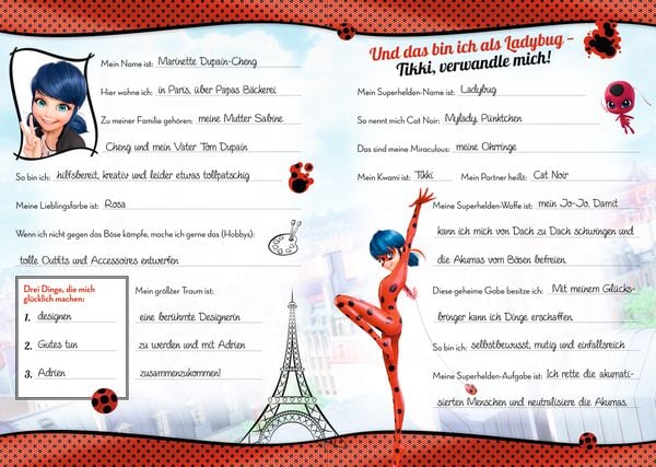 Produktbild: Miraculous Freundebuch