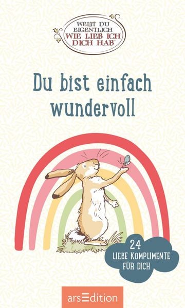 Produktbild: Wei&szlig;t du eigentlich, wie lieb ich dich hab? Du bist einfach wundervoll