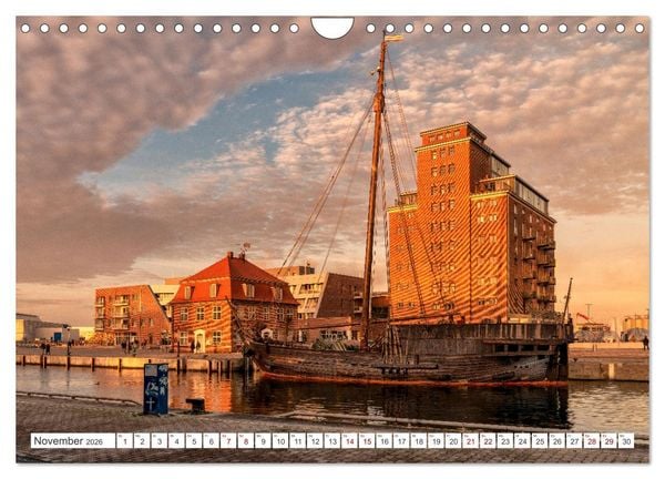 Produktbild: Unser sch&ouml;nes Wismar (Wandkalender 2026 DIN A4 quer), CALVENDO Monatskalender