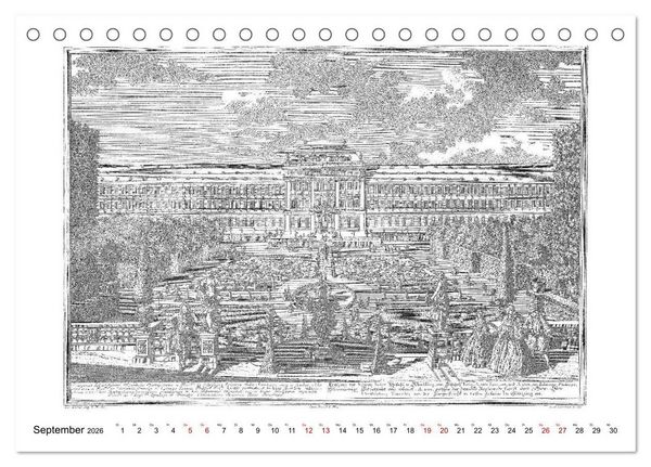 Produktbild: W&uuml;rzburg in alten Bildern (Tischkalender 2026 DIN A5 quer), CALVENDO Monatskalender