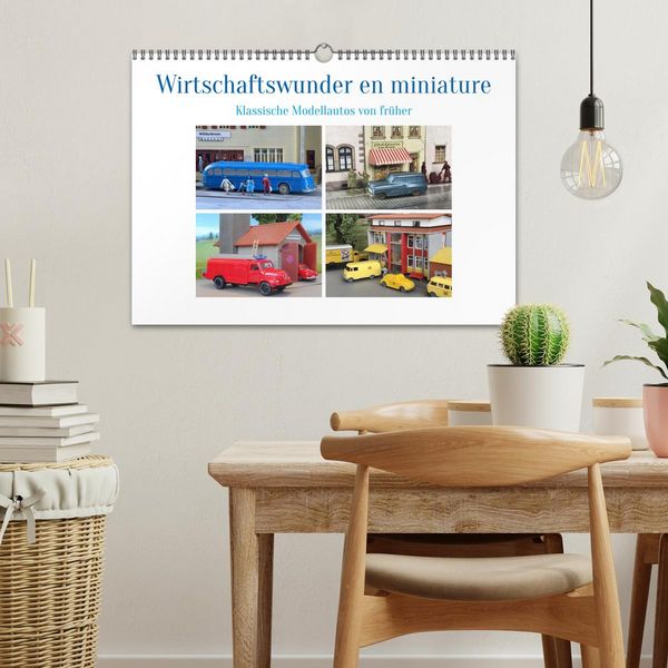 Produktbild: Wirtschaftswunder en miniature (Wandkalender 2026 DIN A3 quer), CALVENDO Monatskalender