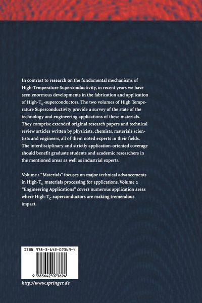 Produktbild: High Temperature Superconductivity 2