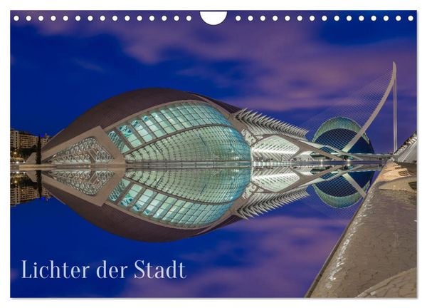 Produktbild: Lichter der Stadt (Wandkalender 2026 DIN A4 quer), CALVENDO Monatskalender