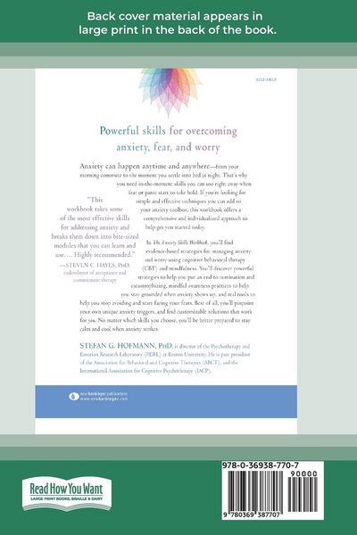 Produktbild: The Anxiety Skills Workbook