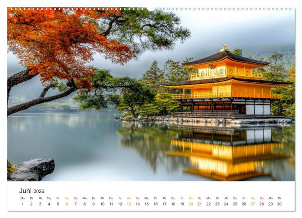 Produktbild: Japan - Tradition und Innovation (hochwertiger Premium Wandkalender 2026 DIN A2 quer), Kunstdruck in Hochglanz