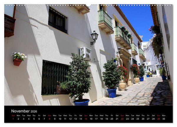 Produktbild: Estepona Costa Del Sol (High Quality Premium Wall Calendar 2026 DIN A2 landscape),CALVENDO 12 Month Wall Calendar