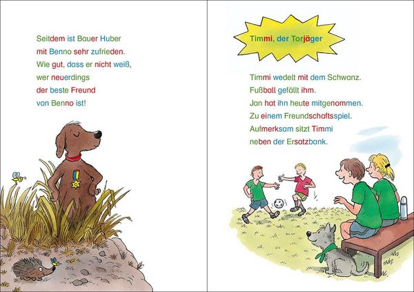 Produktbild: Silbengeschichten zum Lesenlernen - Hundegeschichten