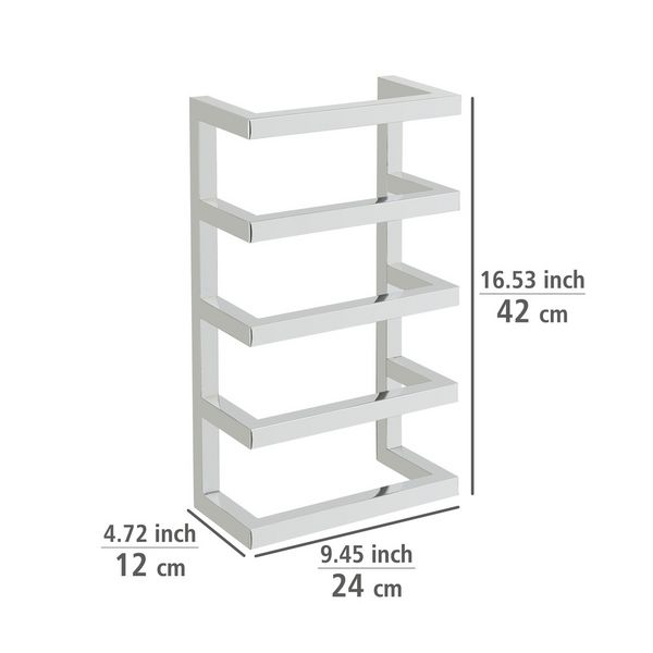 Produktbild: Edelstahl Handtuchregal Mod. Fondiro, aus rostfreiem Edelstahl