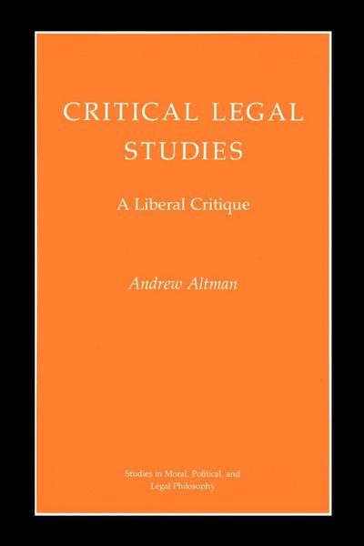 Produktbild: Critical Legal Studies