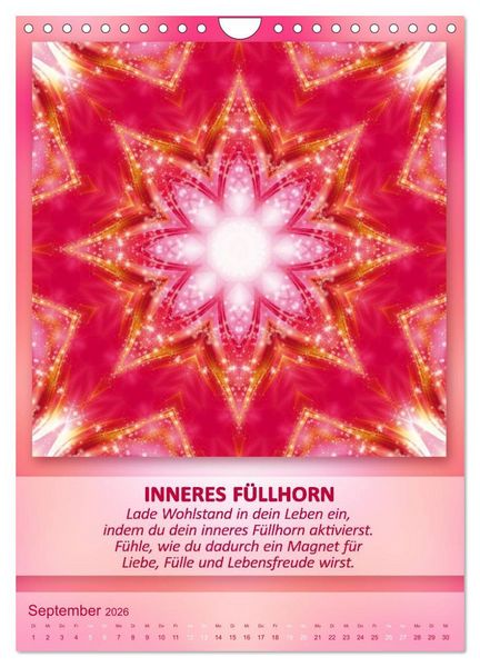 Produktbild: Light Energy Mandalas - Kalender - Vol. 1 (Wandkalender 2026 DIN A4 hoch), CALVENDO Monatskalender