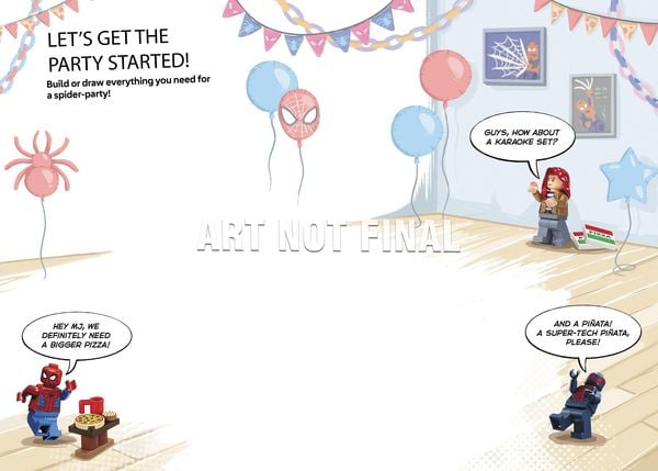 Produktbild: LEGO&reg; Spider-Man - Bau- und Malbuch
