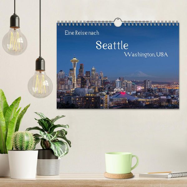 Produktbild: Eine Reise nach Seattle (Wandkalender 2026 DIN A4 quer), CALVENDO Monatskalender