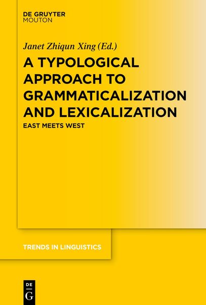 Produktbild: A Typological Approach to Grammaticalization and Lexicalization