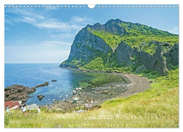 Produktbild: S&uuml;dkorea: Zwischen gelbem und japanischem Meer (Wandkalender 2026 DIN A3 quer), CALVENDO Monatskalender