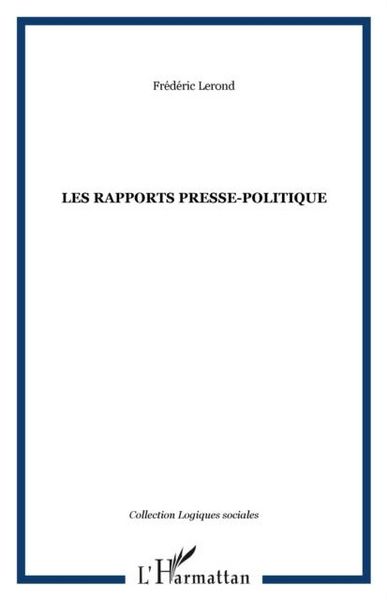 Produktbild: Les Rapports Presse-Politique