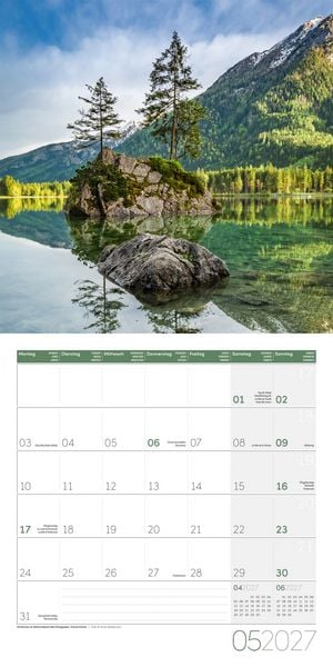 Produktbild: Atempause Kalender 2027 - 30x30 - Art12