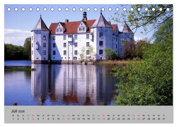 Produktbild: Deutschlands sch&ouml;ner Norden (Tischkalender 2026 DIN A5 quer), CALVENDO Monatskalender