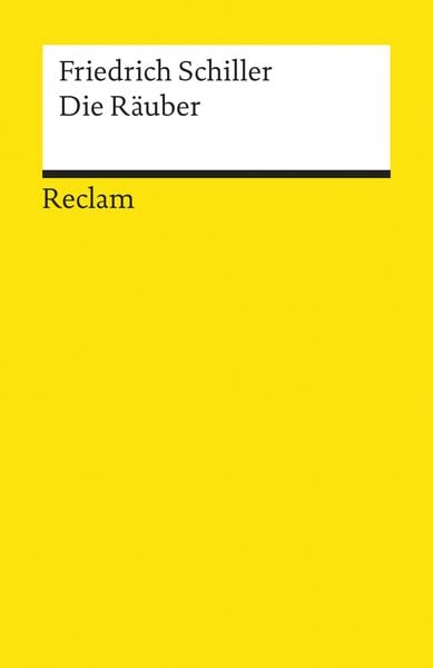 Die Räuber. Ein Schauspiel. Textausgabe mit Anmerkungen/Worterklärungen