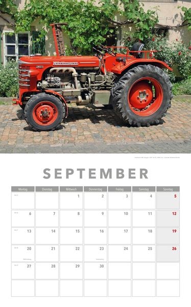 Produktbild: Traktoren Kalender 2027