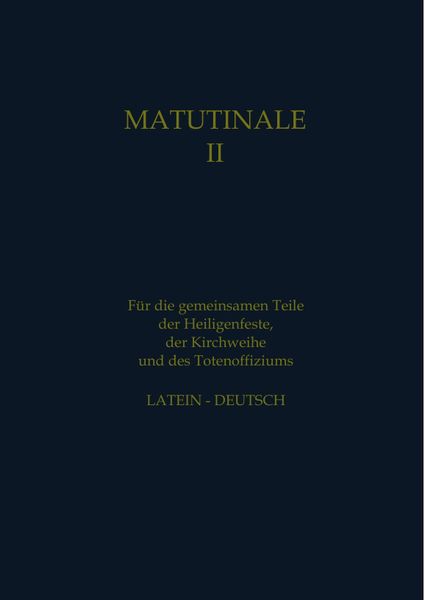 Produktbild: Matutinale II