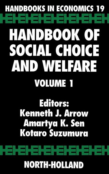 Produktbild: Handbook of Social Choice and Welfare