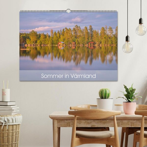 Produktbild: Schwedischer Sommer in V&auml;rmland (Wandkalender 2026 DIN A2 quer), CALVENDO Monatskalender