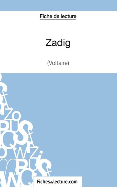 Produktbild: Zadig de Voltaire (Fiche de lecture)